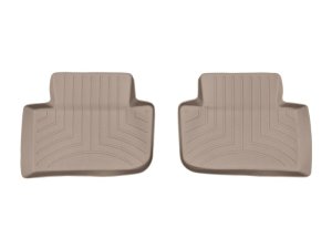 Porsche Macan FloorLiner - Rear - WeatherTech - DigitalFit - Tan - `15-`27