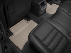 Porsche Macan FloorLiner - Rear - WeatherTech - DigitalFit - Tan - `15-`27