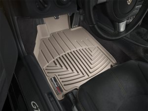 Porsche 911 FloorLiner - Front - WeatherTech - DigitalFit - Tan - `05-`11