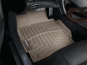 Mercedes-Benz S-Class Front FloorLiner - WeatherTech - DigitalFit - Tan - `07-`13