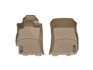 Subaru Legacy FloorLiner - Front - WeatherTech - DigitalFit - Tan - `10-`27