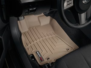 Subaru Legacy FloorLiner - Front - WeatherTech - DigitalFit - Tan - `10-`27
