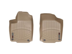 Volkswagen Beetle FloorLiner - Front - WeatherTech - DigitalFit - Tan - `98-`11
