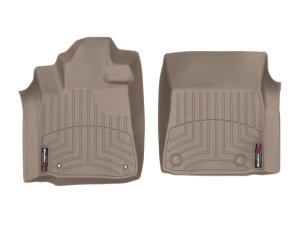 Toyota Tundra FloorLiner - Front - WeatherTech - DigitalFit - Tan - `07-`09