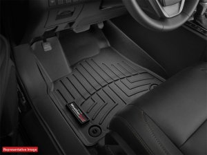 Honda Civic FloorLiner - Front - WeatherTech - DigitalFit - Tan - `01-`05