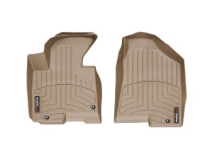 Hyundai Tucson FloorLiner - Front - WeatherTech - DigitalFit - Tan - `10-`13
