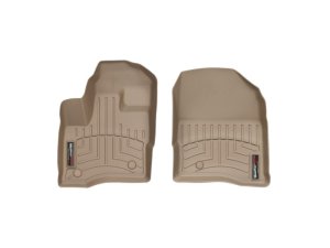 Ford Taurus FloorLiner - Front - WeatherTech - DigitalFit - Tan - `10-`27