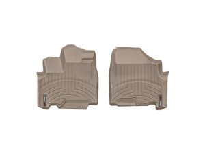 Honda Odyssey FloorLiner - Front - WeatherTech - DigitalFit - Tan - `05-`10