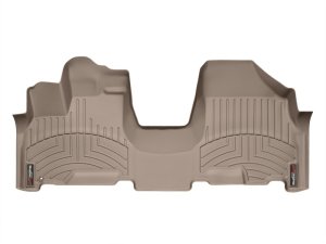 Honda Odyssey FloorLiner - Front - WeatherTech - DigitalFit - Tan - `05-`10