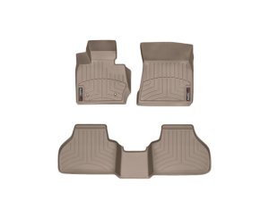 BMW X3 FloorLiner - Front - WeatherTech - DigitalFit - Tan - `11-`27