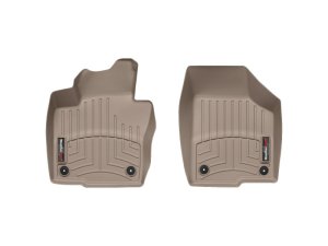 Volkswagen Jetta FloorLiner - Front - WeatherTech - DigitalFit - Tan - `11-`27