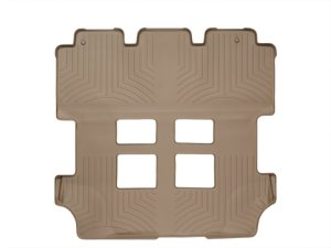 Honda Odyssey Floor Liner - Rear - WeatherTech - DigitalFit - Tan - `11-`27
