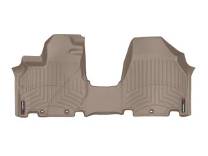 Honda Odyssey Floor Mats - Front - WeatherTech - FloorLiner DigitalFit - Tan - `11-`27
