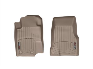 Ford Mustang FloorLiner - Front - WeatherTech - DigitalFit - Tan - `11-`27