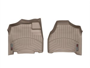 Chrysler Town & Country FloorLiner - Front - WeatherTech - DigitalFit - Tan - `01-`07