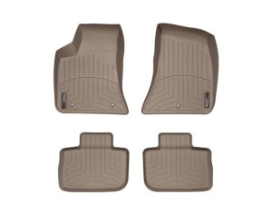 Dodge Charger FloorLiner - Front - WeatherTech - DigitalFit - Tan - `11-`27