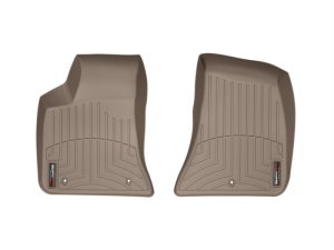 Dodge Charger FloorLiner - Front - WeatherTech - DigitalFit - Tan - `11-`27