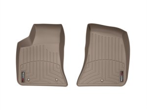 Dodge Charger FloorLiner - Front - WeatherTech - DigitalFit - Tan - `11-`27