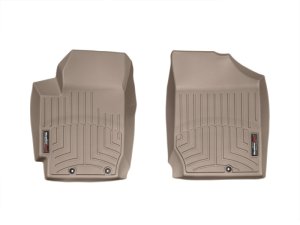 Kia Forte Koupe FloorLiner - Front - WeatherTech - DigitalFit - Tan - `10-`13 Kia Forte Koupe FloorLiner - Front - WeatherTech - DigitalFit - Tan - `10-`13