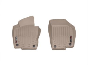 Volkswagen Passat FloorLiner - Front - WeatherTech - DigitalFit - Tan - `12-`27