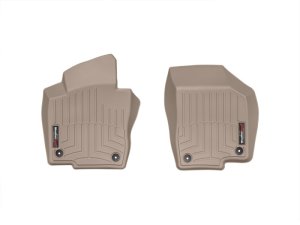 Volkswagen Passat FloorLiner - Front - WeatherTech - DigitalFit - Tan - `12-`27