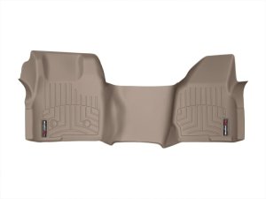 Ford F550 FloorLiner - Front - WeatherTech - DigitalFit - Tan - `11-`27