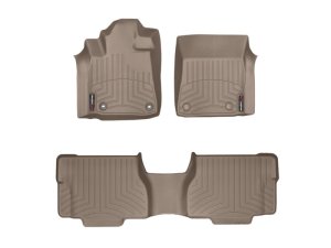Toyota Sequoia FloorLiner - Rear - WeatherTech - DigitalFit - Tan - `12-`27