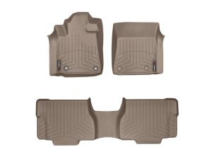 Toyota Sequoia FloorLiner - Rear - WeatherTech - DigitalFit - Tan - `12-`27