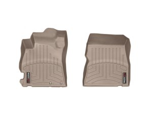 Nissan Versa FloorLiner - Front - WeatherTech - DigitalFit - Tan - `12-`27 Nissan Versa FloorLiner - Front - WeatherTech - DigitalFit - Tan - `12-`27