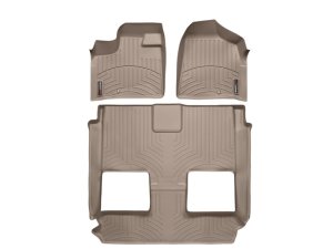 Chrysler Town and Country FloorLiner - Rear - WeatherTech - DigitalFit - Tan - `11-`27