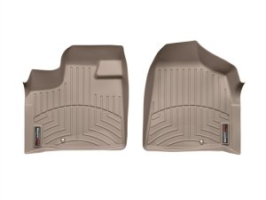 Chrysler Town & Country FloorLiner - Front - WeatherTech - DigitalFit - Tan - `11-`27