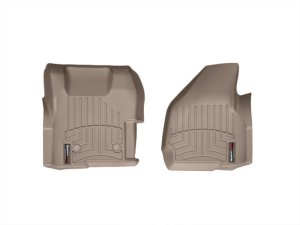 Ford F250 FloorLiner - Front - WeatherTech - DigitalFit - Tan - `11-`27