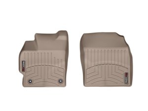 Toyota Prius V FloorLiner - Front - WeatherTech - DigitalFit - Tan - `12-`27