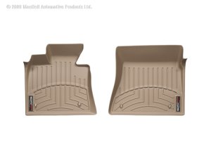 Ford F550 FloorLiner - Front - WeatherTech - FloorLiner DigitalFit - Tan - `12-`13