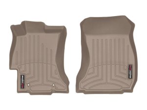 Subaru Impreza FloorLiner - Front - WeatherTech - DigitalFit - Tan - `12-`27