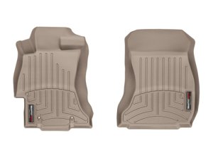 Subaru Impreza FloorLiner - Front - WeatherTech - DigitalFit - Tan - `12-`27
