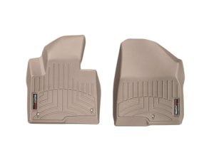 Hyundai Santa Fe FloorLiner - Front - WeatherTech - DigitalFit - Tan - `13-`27