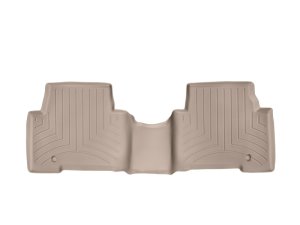 Hyundai Santa Fe Floor Mat - Rear - WeatherTech - FloorLiner DigitalFit - Tan - `13-`27