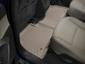 Hyundai Santa Fe FloorLiner - Rear - WeatherTech - DigitalFit - Tan - `13-`27