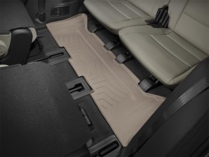 Hyundai Santa Fe FloorLiner - Rear - WeatherTech - FloorLiner DigitalFit - Tan - `13-`27