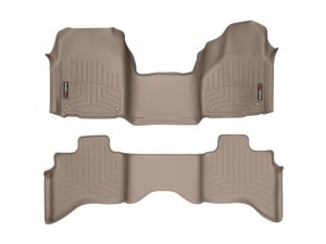Ram 1500 FloorLiner - Rear - WeatherTech - DigitalFit - Tan - `12-`27 Ram 1500 FloorLiner - Rear - WeatherTech - DigitalFit - Tan - `12-`27