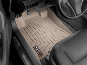 Nissan Altima FloorLiner - Front - WeatherTech - DigitalFit - Tan - 2013