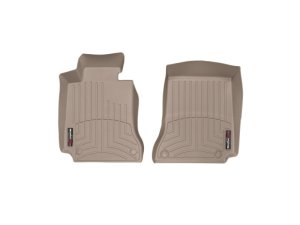 Mercedes-Benz C-Class FloorLiner - Front - WeatherTech - DigitalFit - Tan - `12-`13