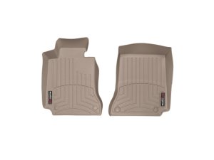 Mercedes-Benz C-Class FloorLiner - Front - WeatherTech - DigitalFit - Tan - `12-`13 Mercedes-Benz C-Class FloorLiner - Front - WeatherTech - DigitalFit - Tan - `12-`13