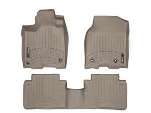 Acura RDX FloorLiner - Front - WeatherTech - DigitalFit - Tan - `13-`27