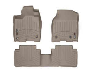 Acura RDX FloorLiner - Front - WeatherTech - DigitalFit - Tan - `13-`27