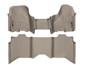 Dodge Ram FloorLiner - Rear - WeatherTech - DigitalFit - Tan - `12-`27
