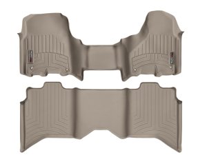 Dodge Ram FloorLiner - Rear - WeatherTech - DigitalFit - Tan - `12-`27