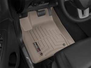 Dodge Durango FloorLiner - Front - WeatherTech - DigitalFit - Tan - `13-`27