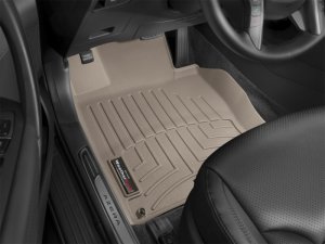 Hyundai Azera FloorLiner - Front - WeatherTech - DigitalFit - Tan - `12-`27
